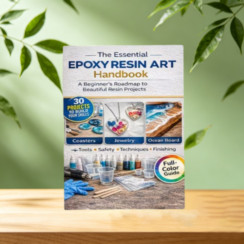 Candle Making Books For Beginners - The Essential Epoxy Resin Art Handbook