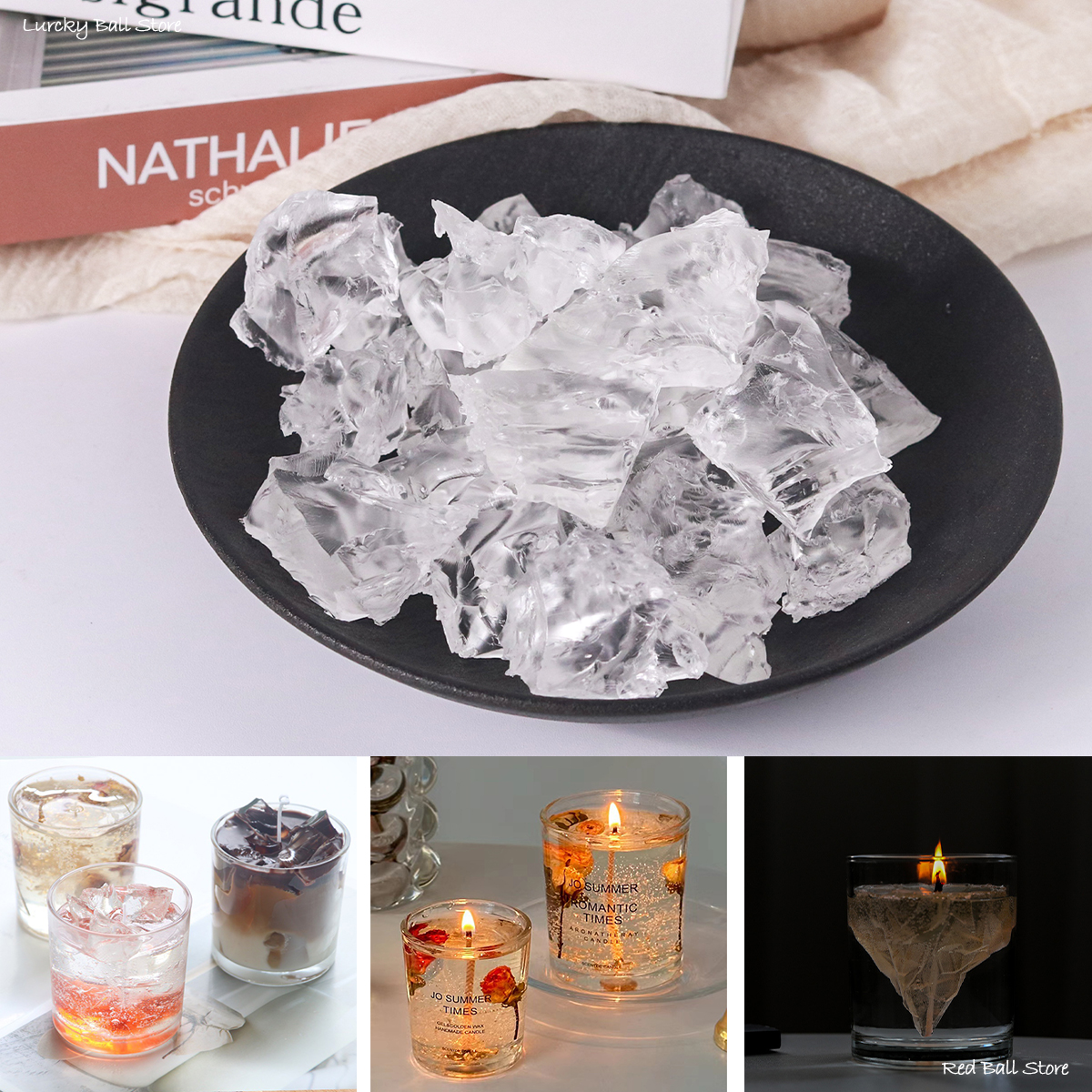 Candle Making Material Wholesale - 100G Jelly Wax Wholesale DIY Handmade