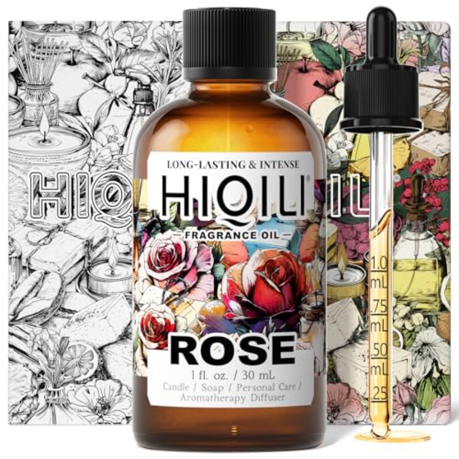 Candle Making Fragrances - HIQILI Rose Fragrance Oil for Candle,