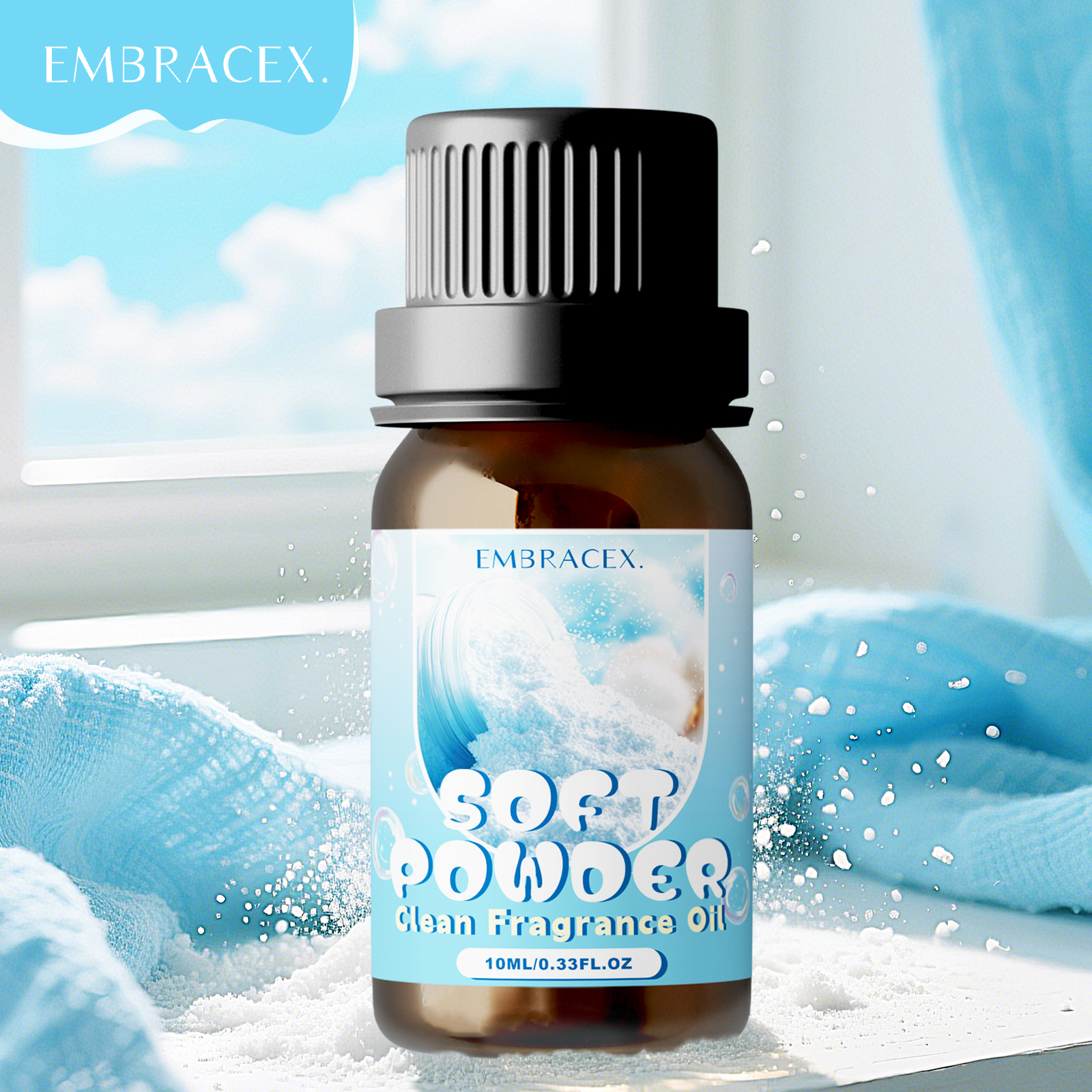 Candle Making Fragrances - 10ml Soft Powder Essential Oil Vanilla