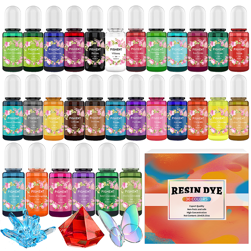 Epoxy Resin Pigment Kits Candl - Candle Making Moulds ulasan dan harga