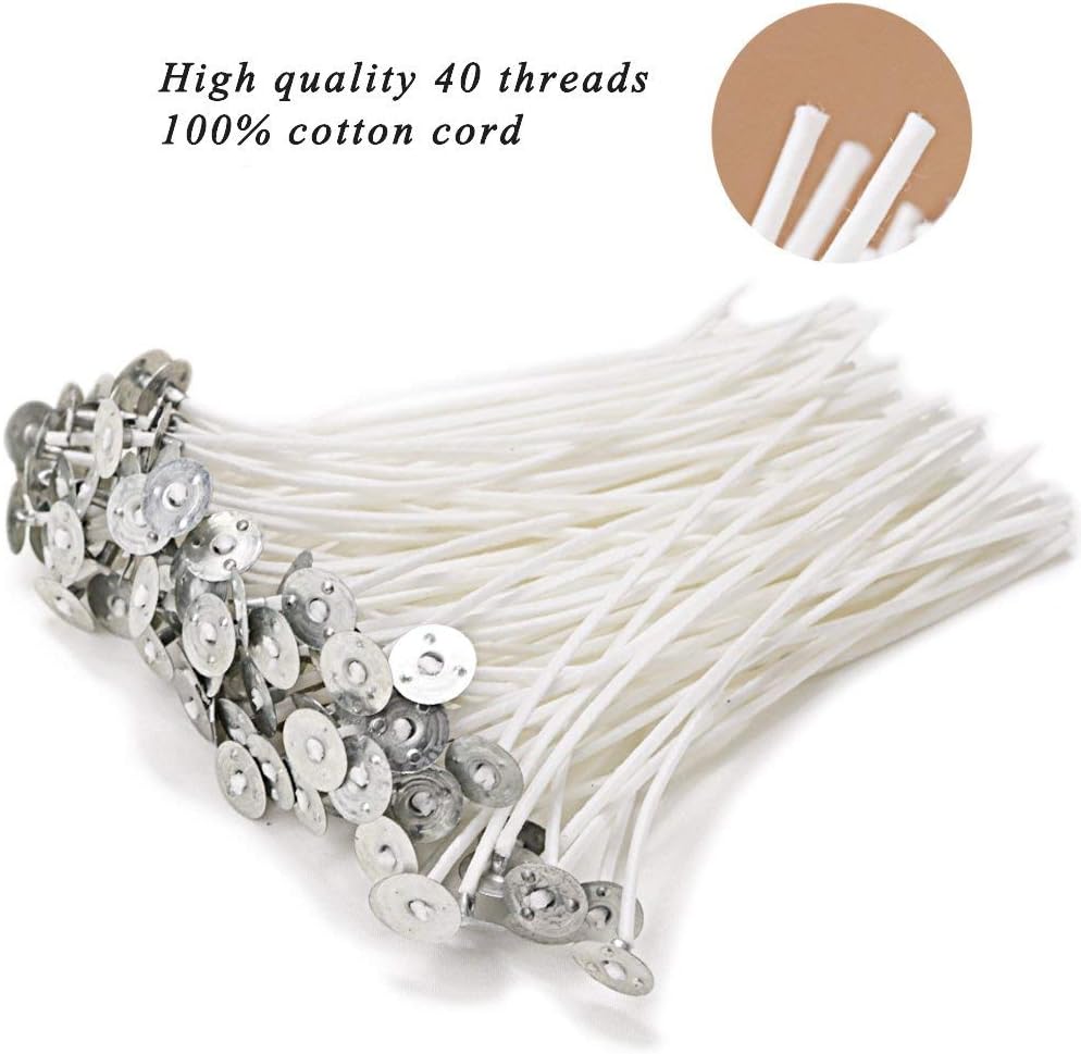 100 Natural Cotton Candle Wick - Cotton Wick Pre Tabbed ulasan dan harga
