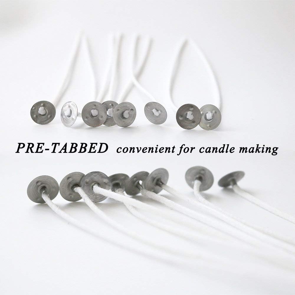 100 Natural Cotton Candle Wick - Cotton Wick Pre Tabbed ulasan dan harga