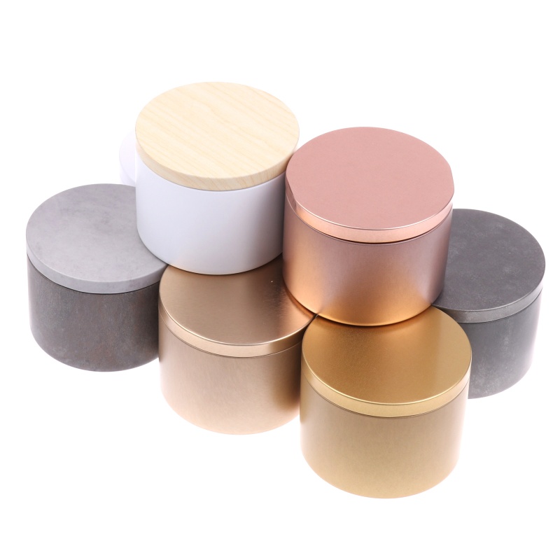 Wholesale 8oz Candle Tin Cans  - Candle Making Glass ulasan dan harga