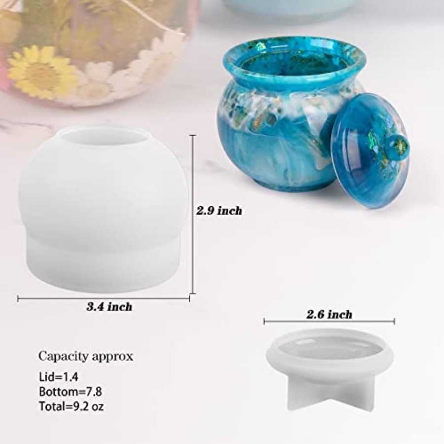 Jar Silicone Molds, Jar Resin  - Candle Mold Silicone ulasan dan harga