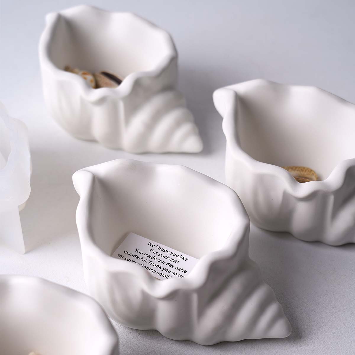 Conch Candle Jar Silicone Mold - Kraft Box Candle ulasan dan harga