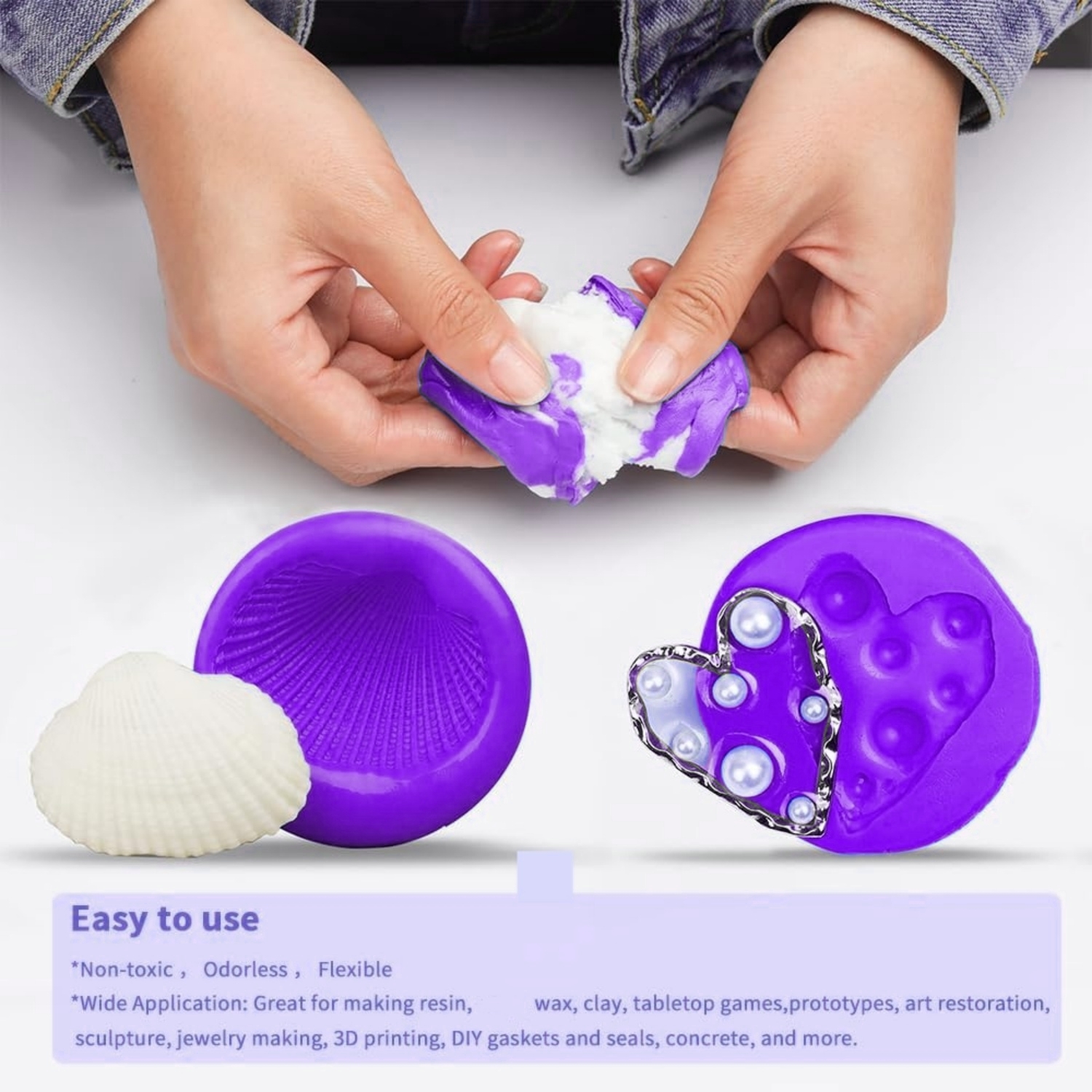 Silicone Putty - Flexible Sili - Candle Mold Silicone ulasan dan harga