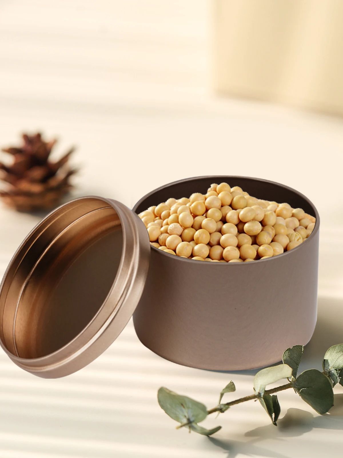 12pcs 4oz Metal Candle Tins wi - Candle Making Glass ulasan dan harga