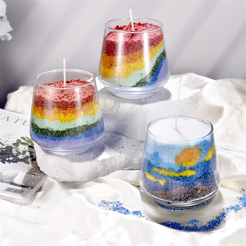 50g Sand Wax Ice Flower Wax Wh - Candle Making Material Wholesale ulasan dan harga