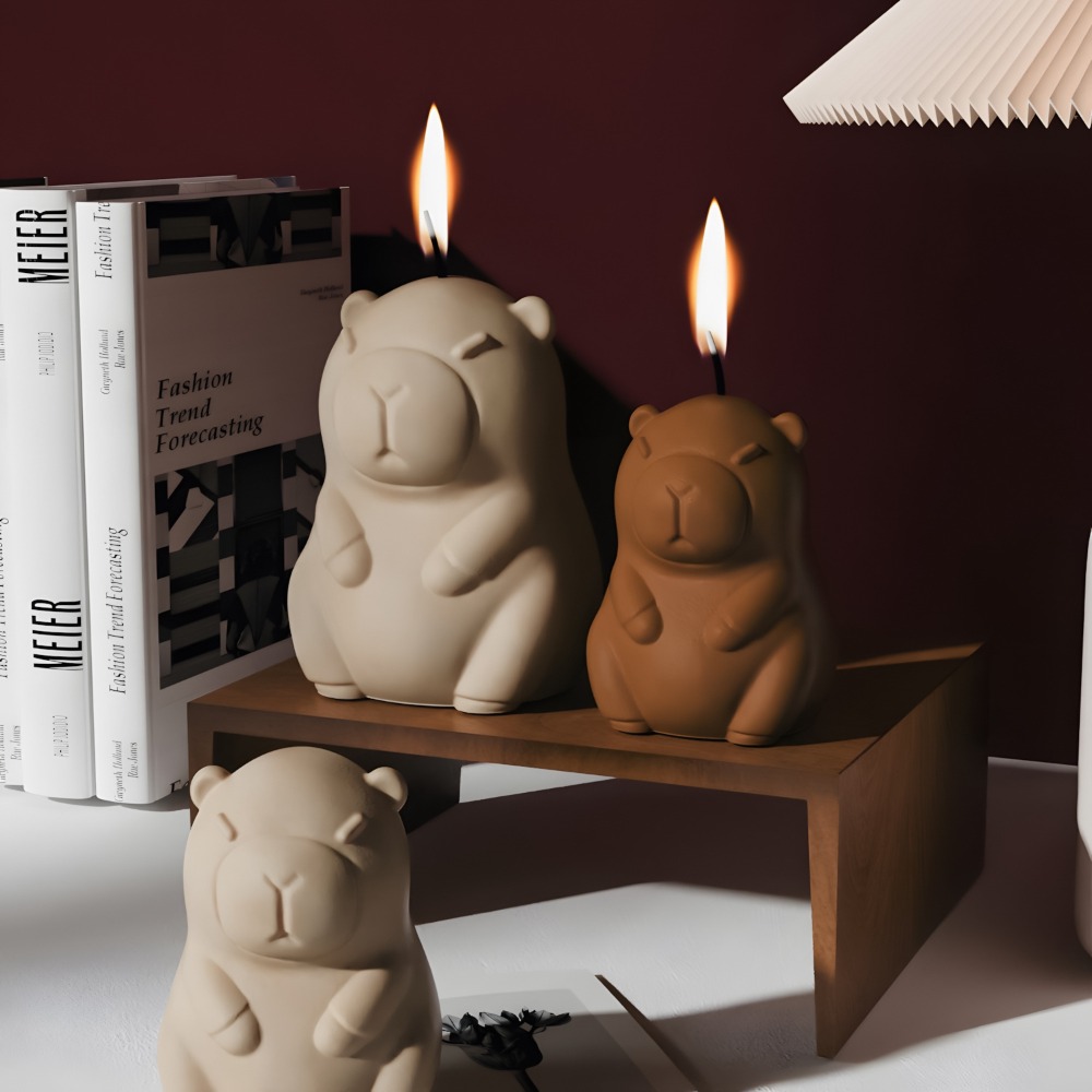 Standing Capybara Scent Candle - Candle Making Fragrances ulasan dan harga