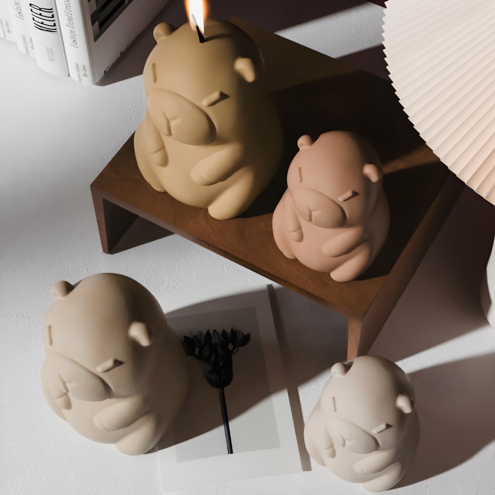 Standing Capybara Scent Candle - Candle Making Fragrances ulasan dan harga