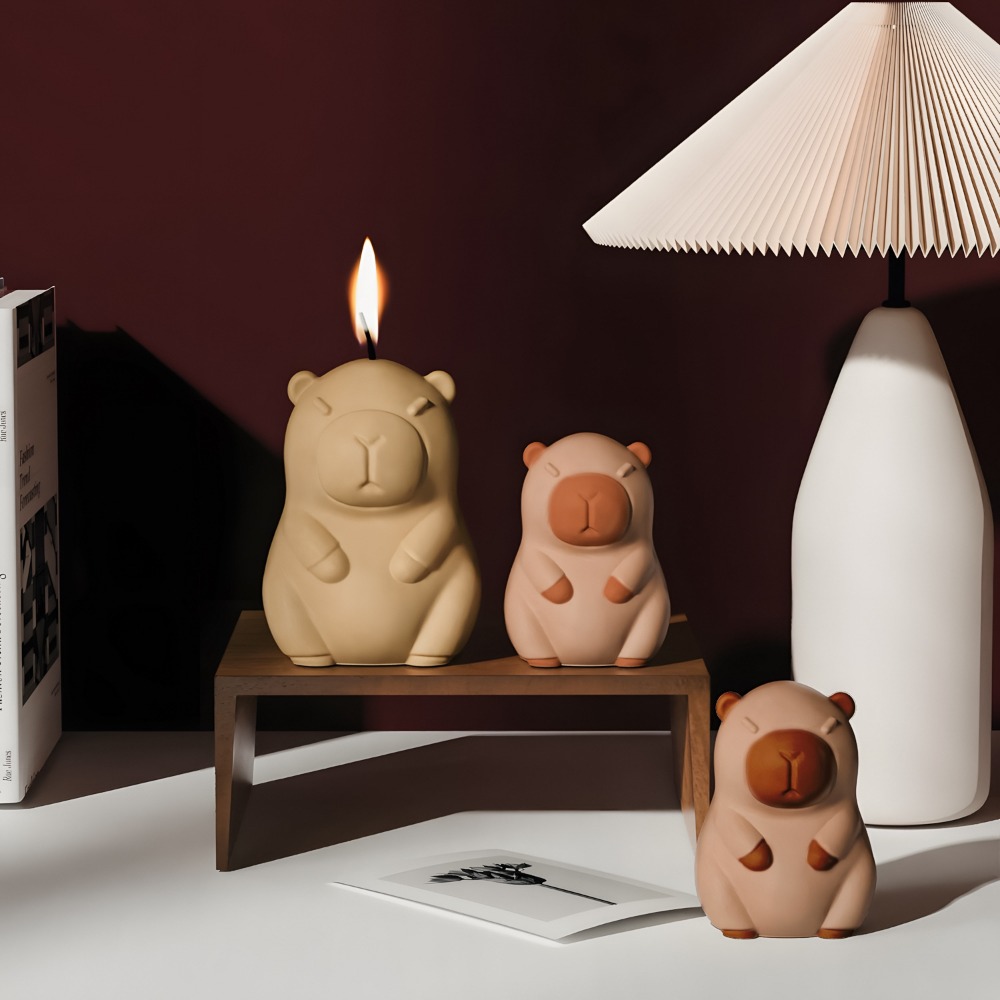 Standing Capybara Scent Candle - Candle Making Fragrances ulasan dan harga