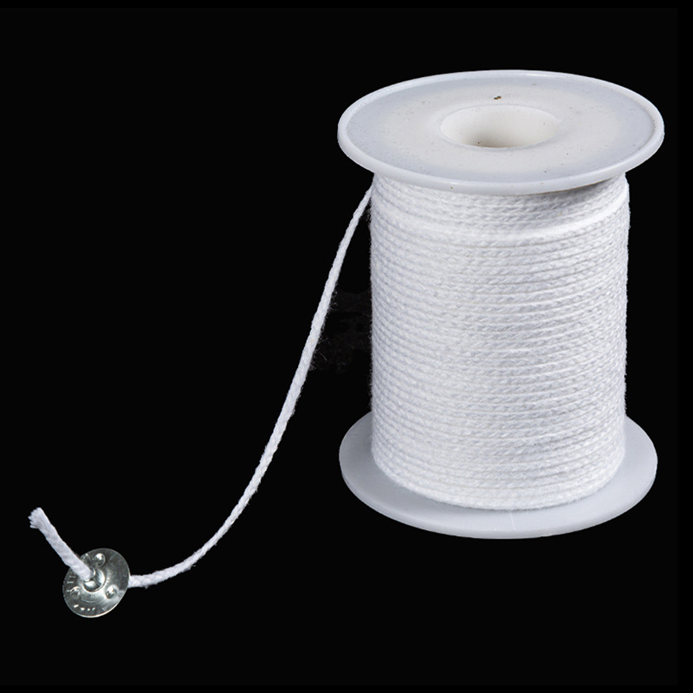 61M Woven Cotton Wick Material - Candle Making Homewood ulasan dan harga