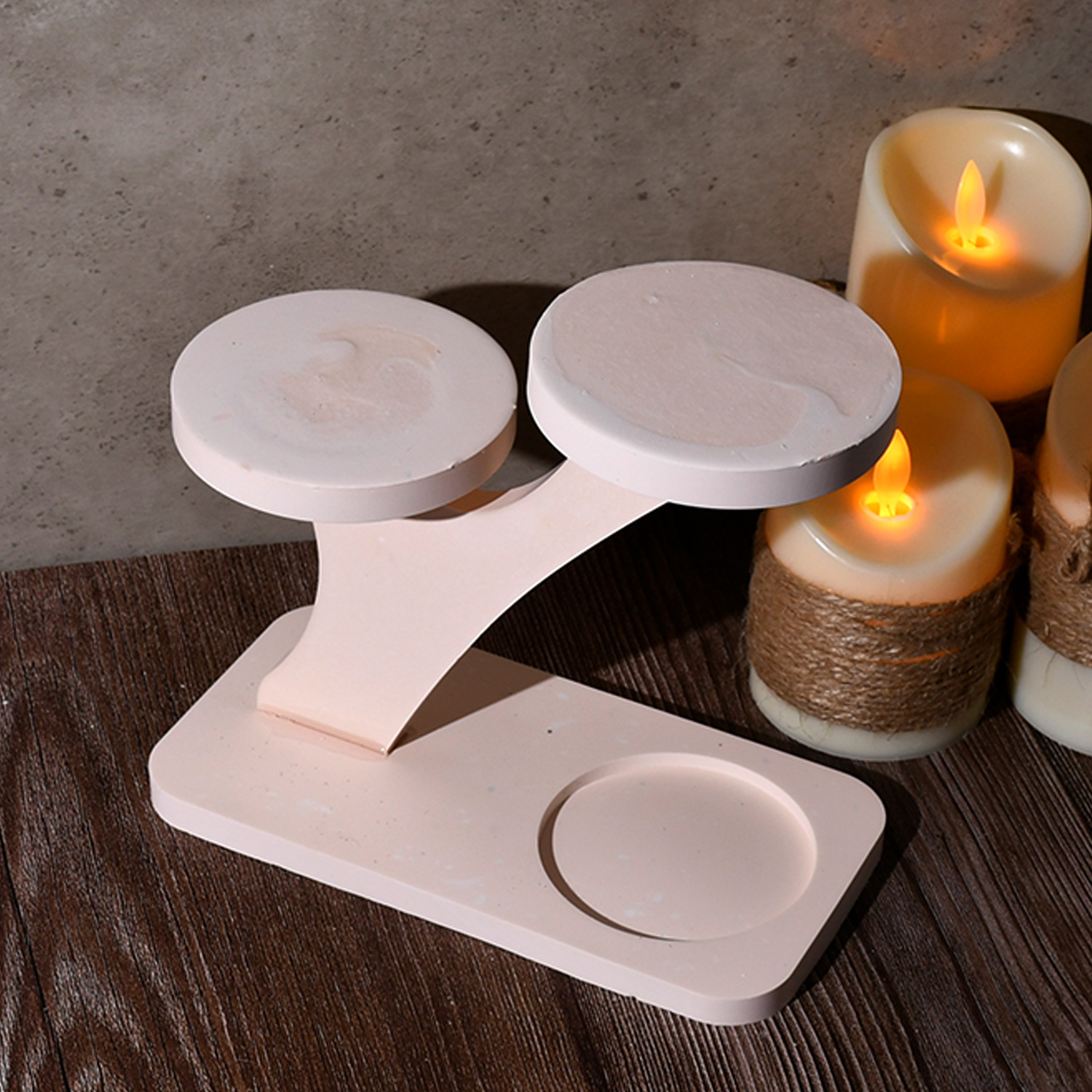 DIY epoxy resin mold candlesti - Candle Mold Silicone ulasan dan harga