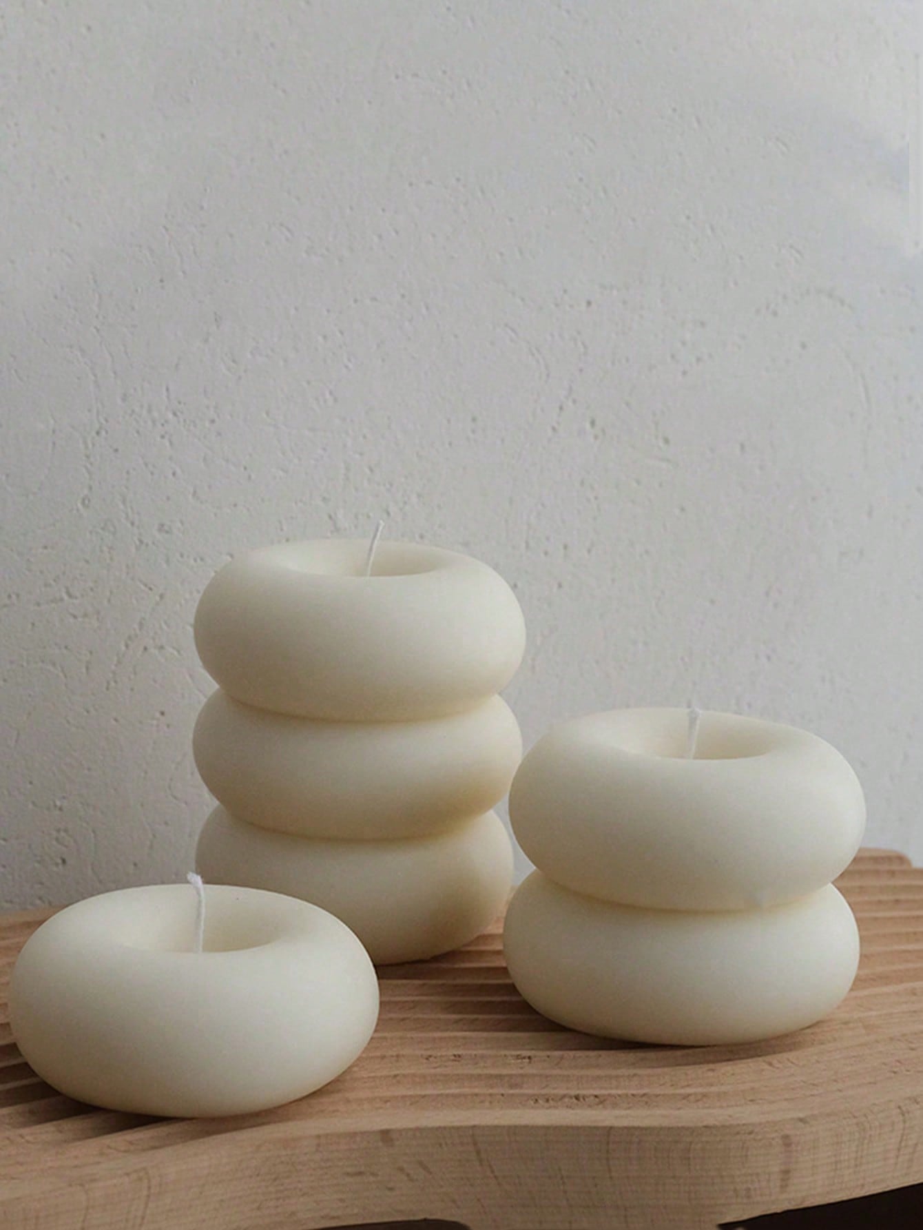 White Scented Candles In A Uni - Candle Making Wax ulasan dan harga