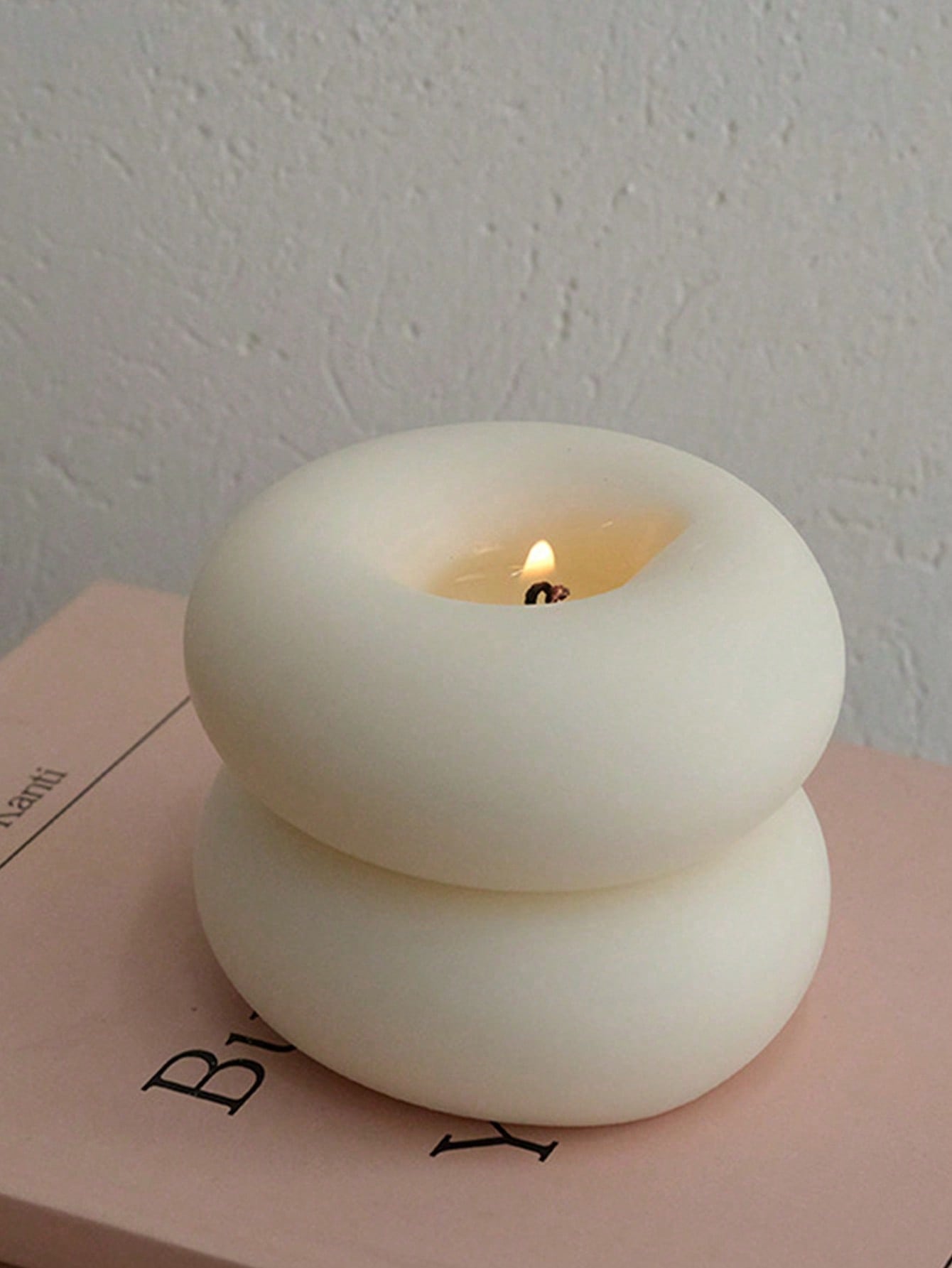 White Scented Candles In A Uni - Candle Making Wax ulasan dan harga