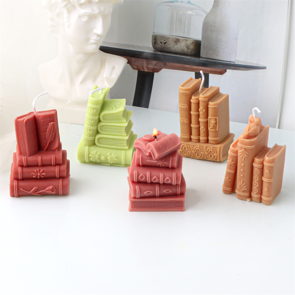 3D Book Silicone Candle Mold L - Candle Making Books For Beginners ulasan dan harga