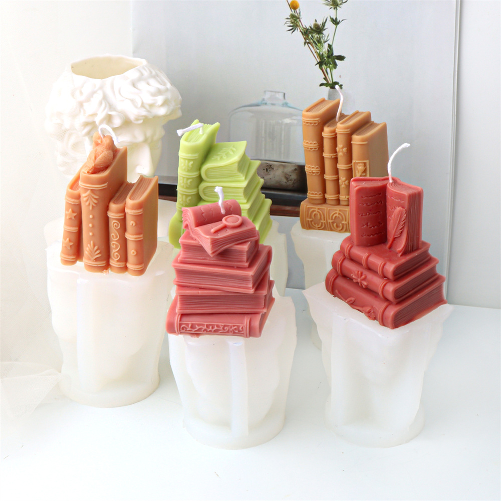 3D Book Silicone Candle Mold L - Candle Making Books For Beginners ulasan dan harga