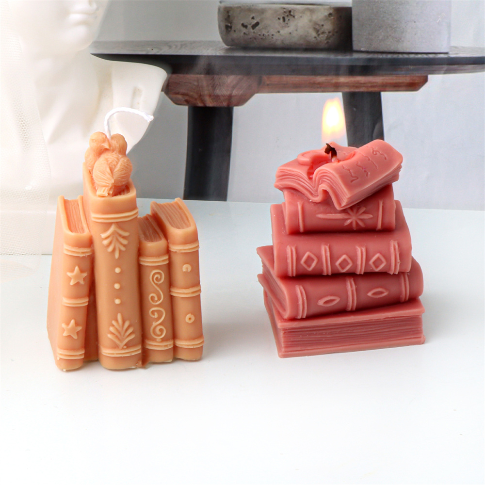 3D Book Silicone Candle Mold L - Candle Making Books For Beginners ulasan dan harga