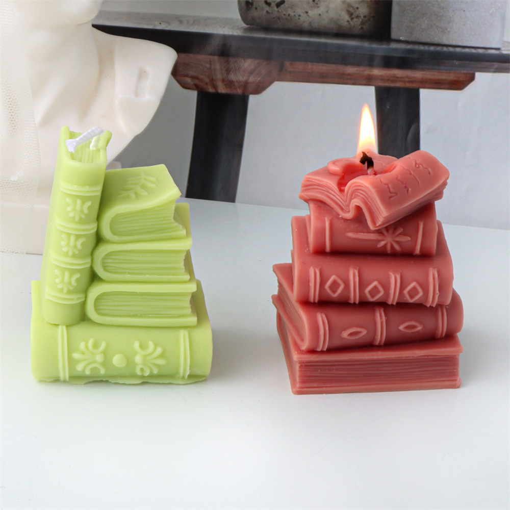 3D Book Silicone Candle Mold L - Candle Making Books For Beginners ulasan dan harga