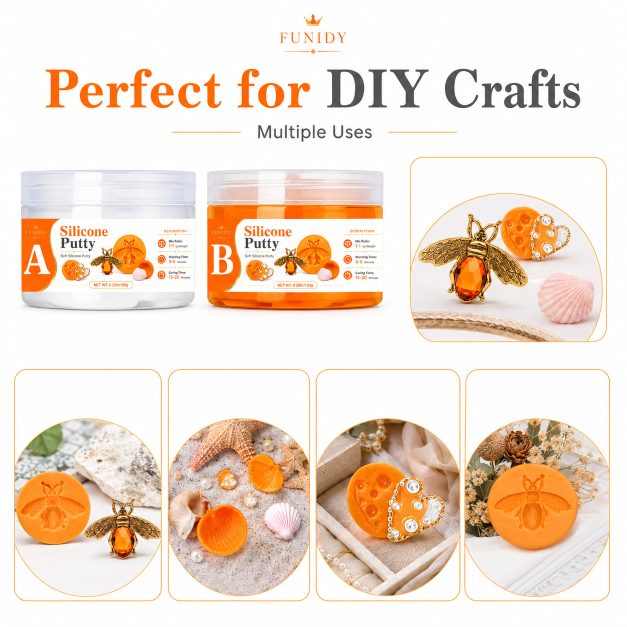 SILICONE PUTTY Making Kit, Fas - Candle Making Activity ulasan dan harga