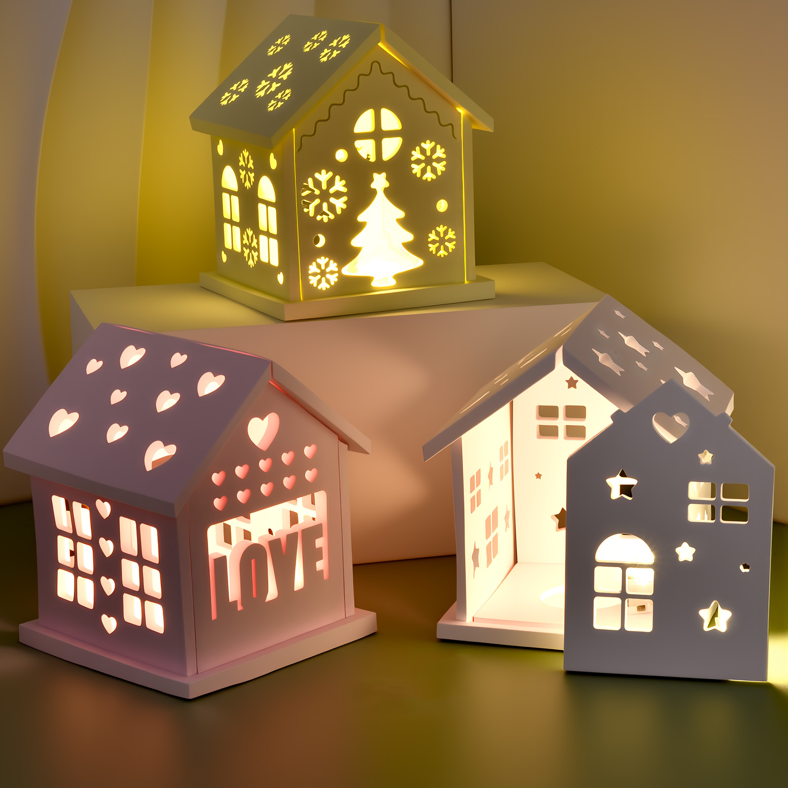 3D House Silicone Mold DIY Chr - Candle Making Moulds ulasan dan harga