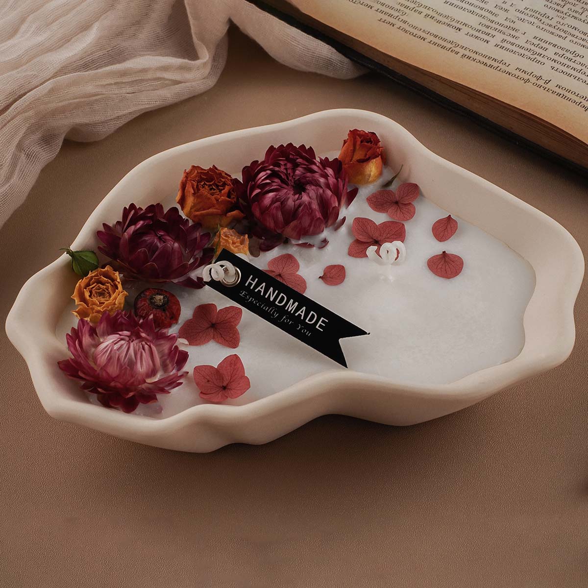 Irregular Candle Bowl Silicone - Kraft Box Candle ulasan dan harga