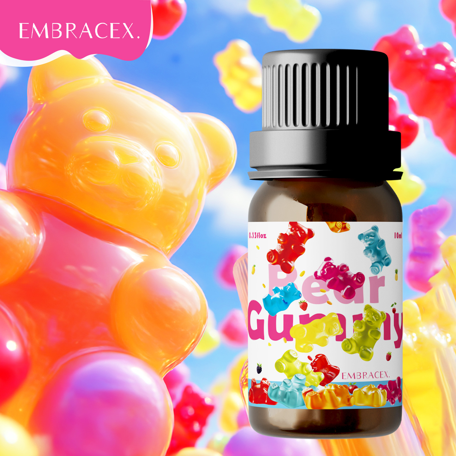 10ml Gummy Bear Fragrance oil  - Candle Making Fragrances ulasan dan harga