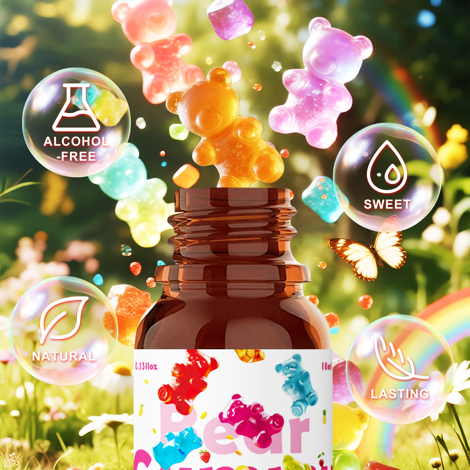 10ml Gummy Bear Fragrance oil  - Candle Making Fragrances ulasan dan harga