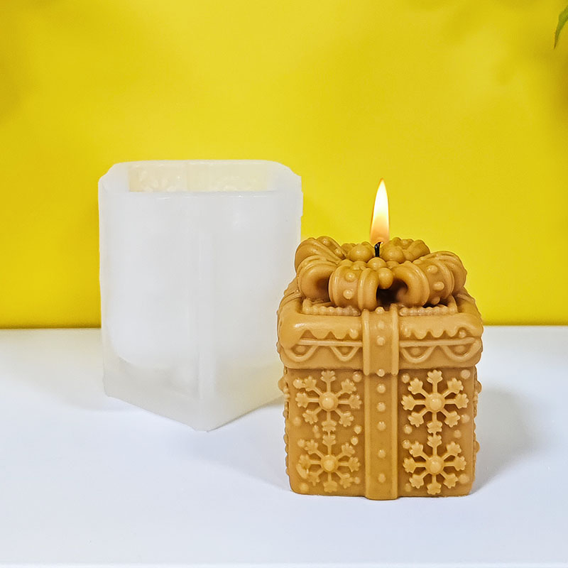 Christmas Gift Box Candle Mold - Kraft Box Candle ulasan dan harga