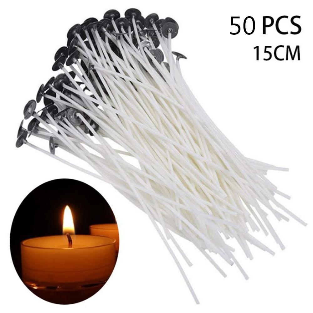 Pre Tabbed Cotton Candle Wicks - Cotton Wick Pre Tabbed ulasan dan harga