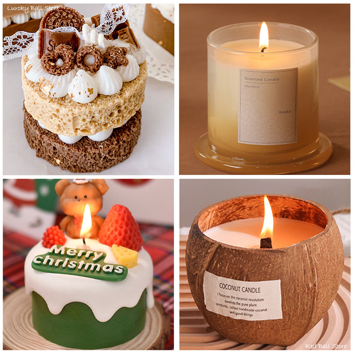 100G Natural Coconut Wax Whole - Candle Making Material Wholesale ulasan dan harga