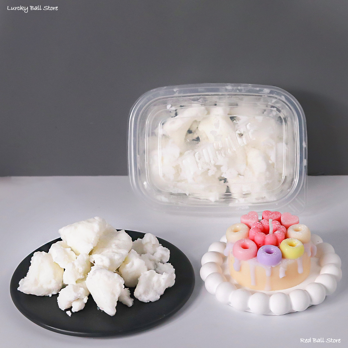 100G Natural Coconut Wax Whole - Candle Making Material Wholesale ulasan dan harga