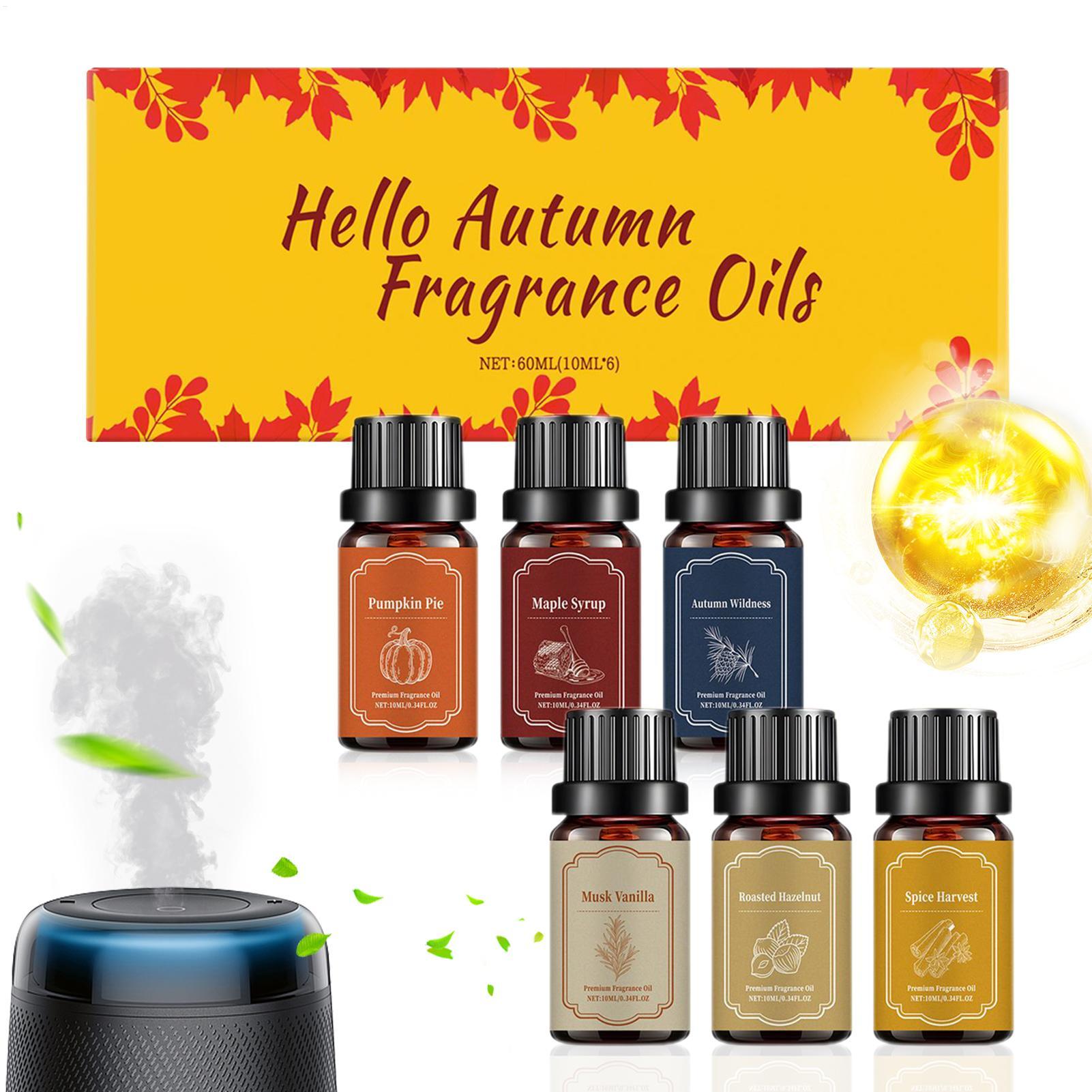 6pcs Fall Scented Diffuser Oil - Candle Making Fragrances ulasan dan harga