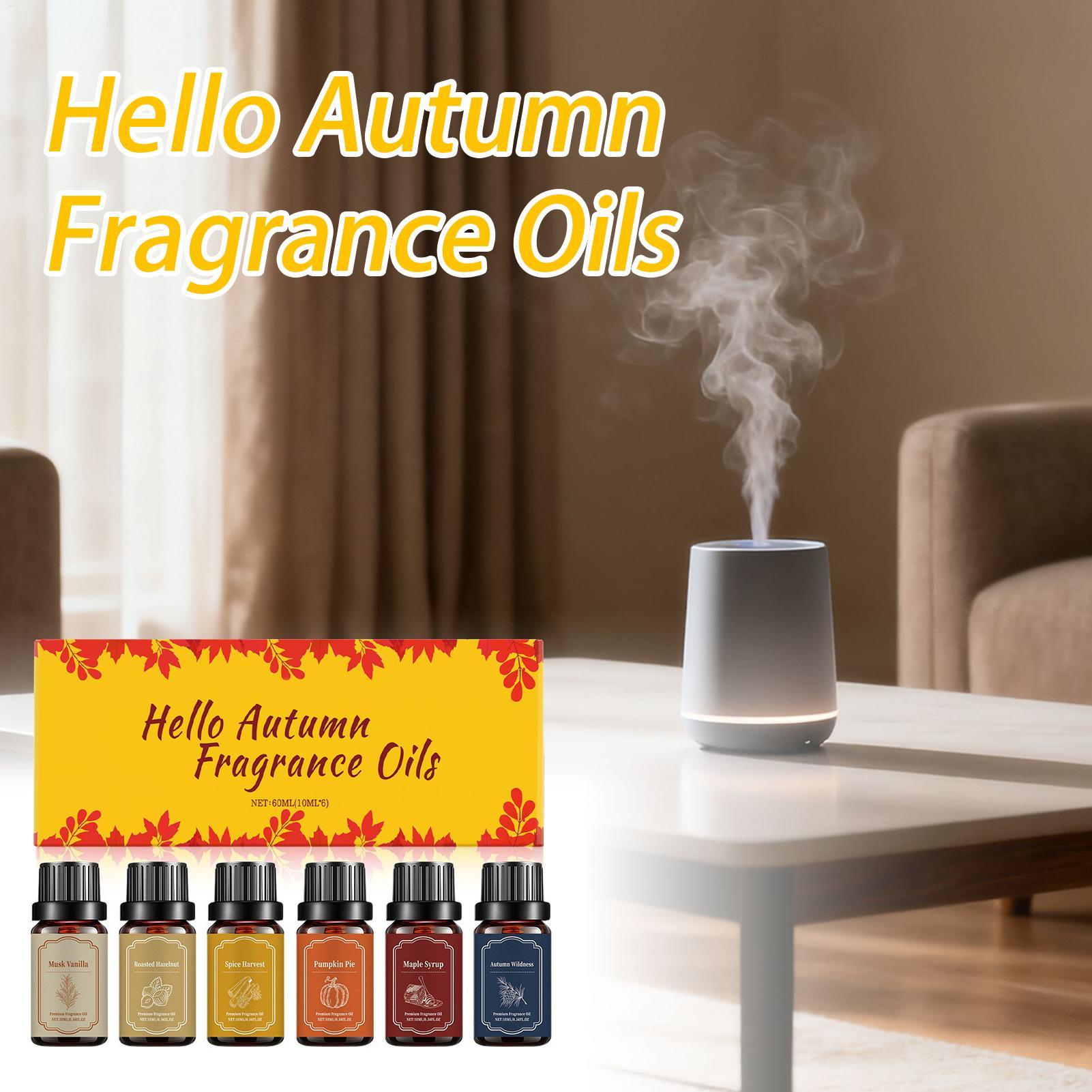 6pcs Fall Scented Diffuser Oil - Candle Making Fragrances ulasan dan harga