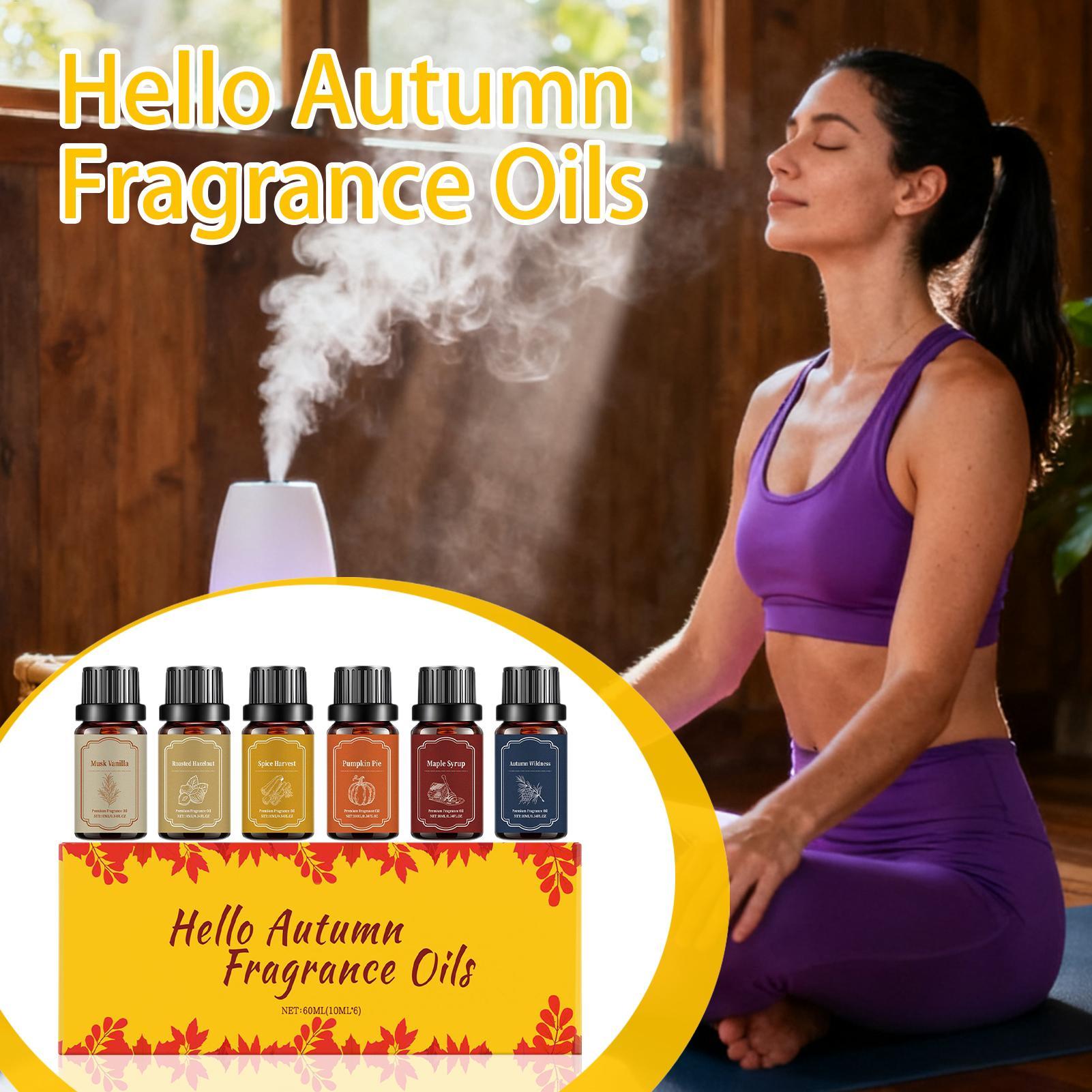 6pcs Fall Scented Diffuser Oil - Candle Making Fragrances ulasan dan harga
