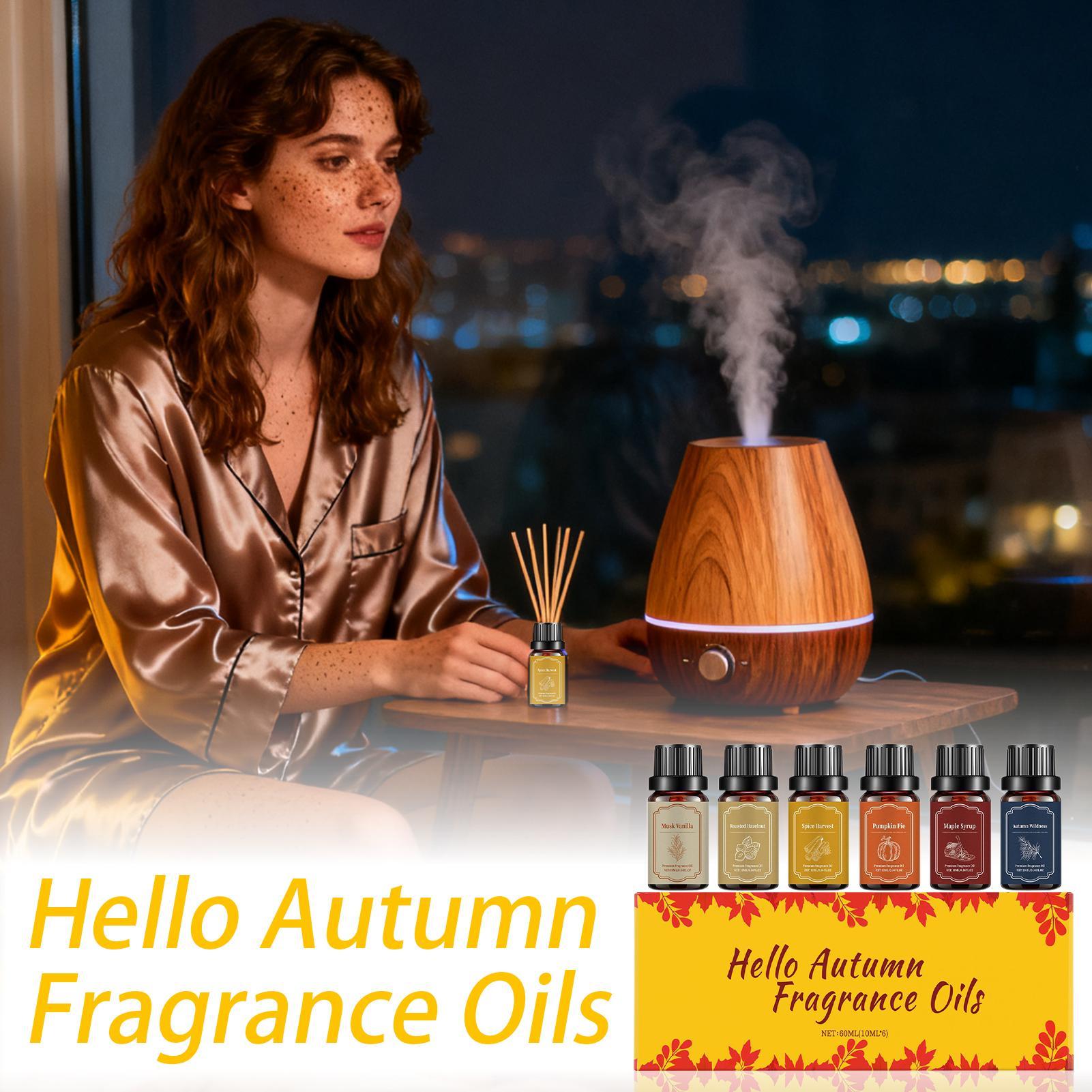 6pcs Fall Scented Diffuser Oil - Candle Making Fragrances ulasan dan harga