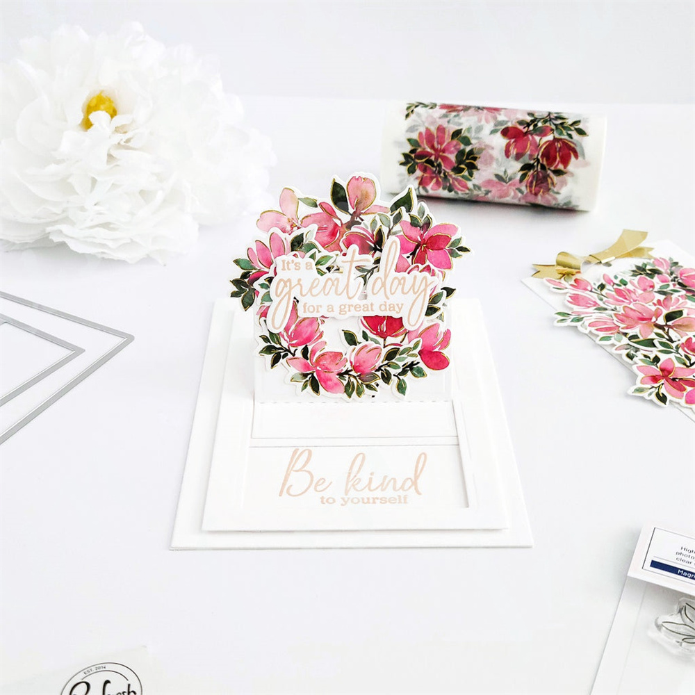 A2 Slider Die Cutting Dies New - Kraft Box Candle ulasan dan harga