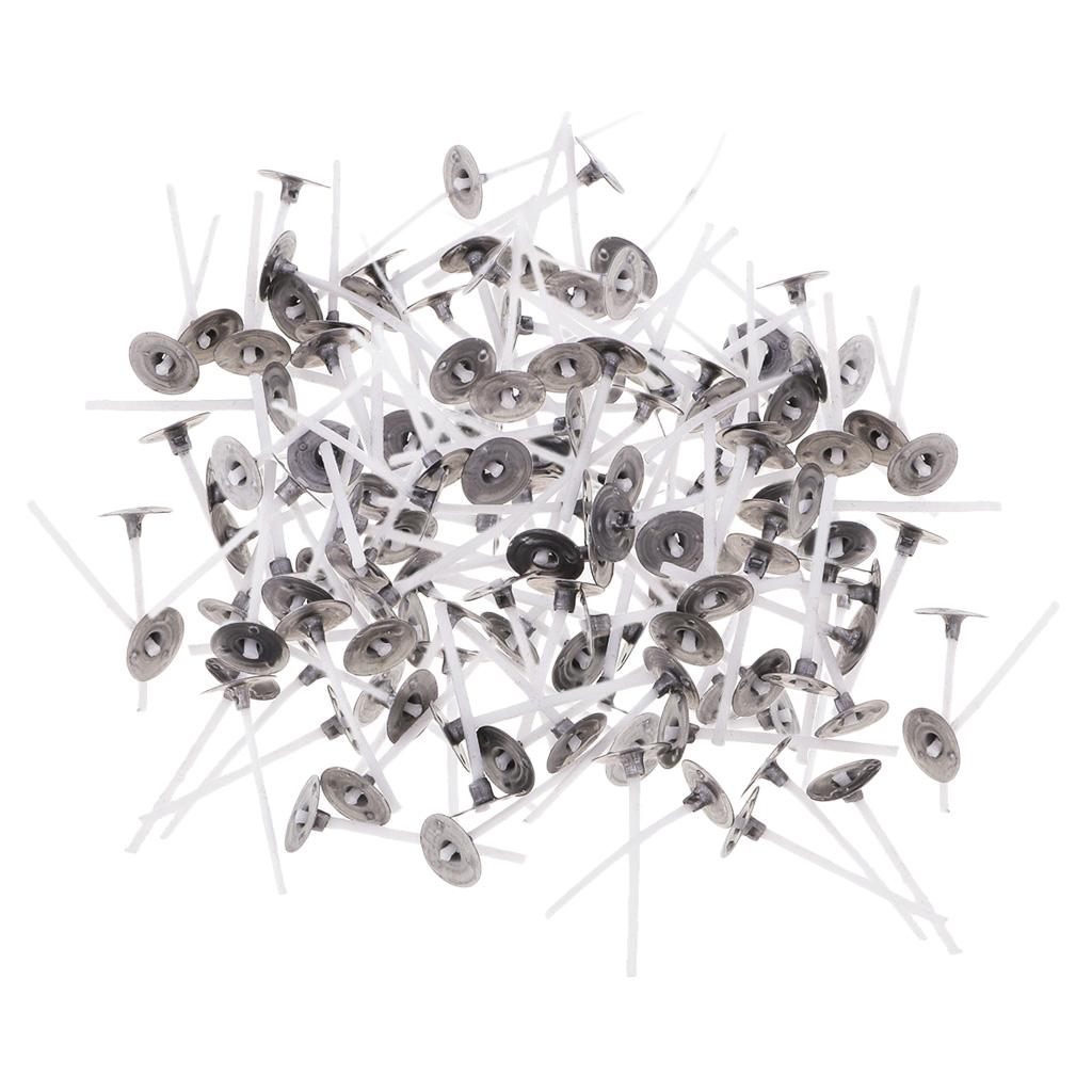 Candle Wick Sustainers Pre Tab - Cotton Wick Pre Tabbed ulasan dan harga