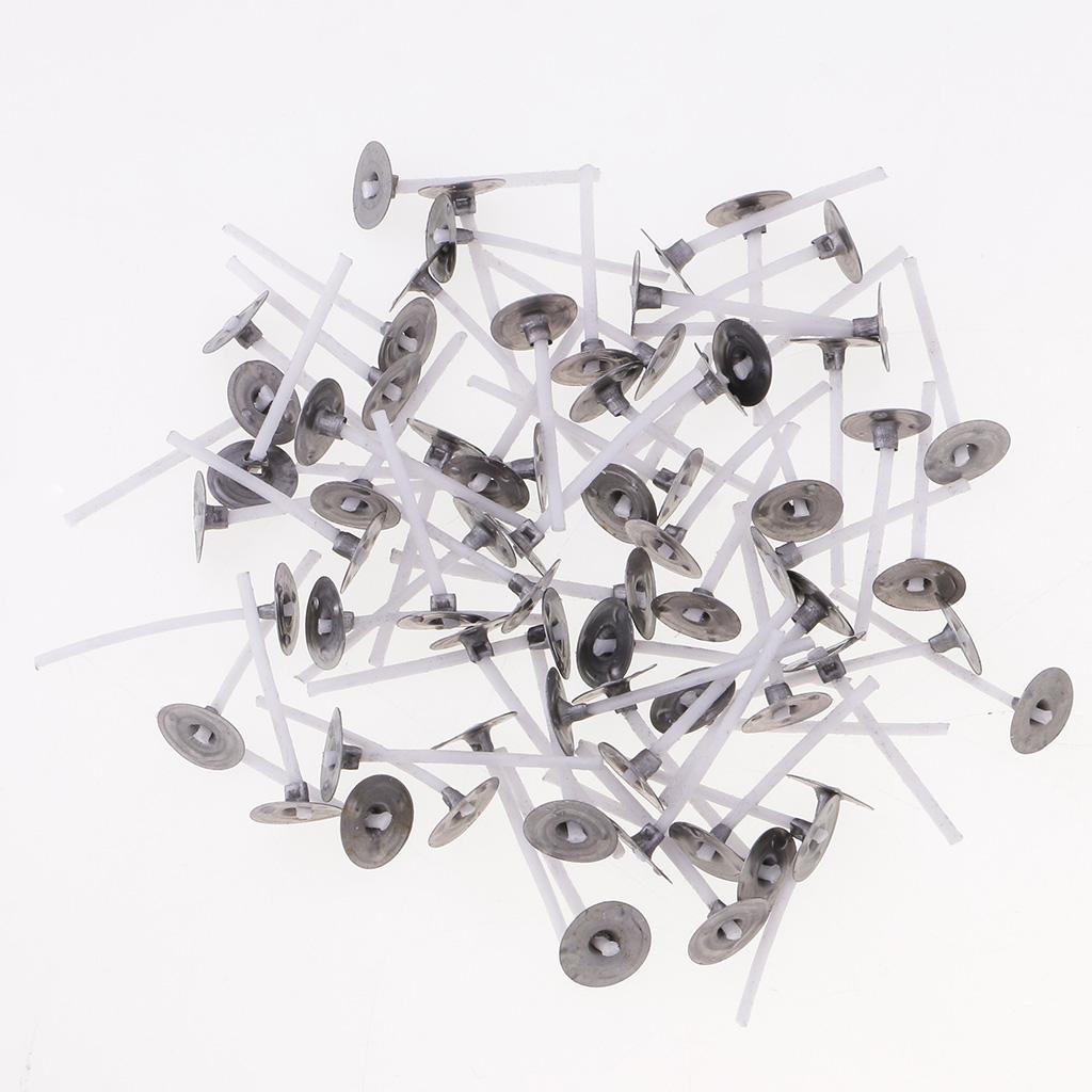 Candle Wick Sustainers Pre Tab - Cotton Wick Pre Tabbed ulasan dan harga