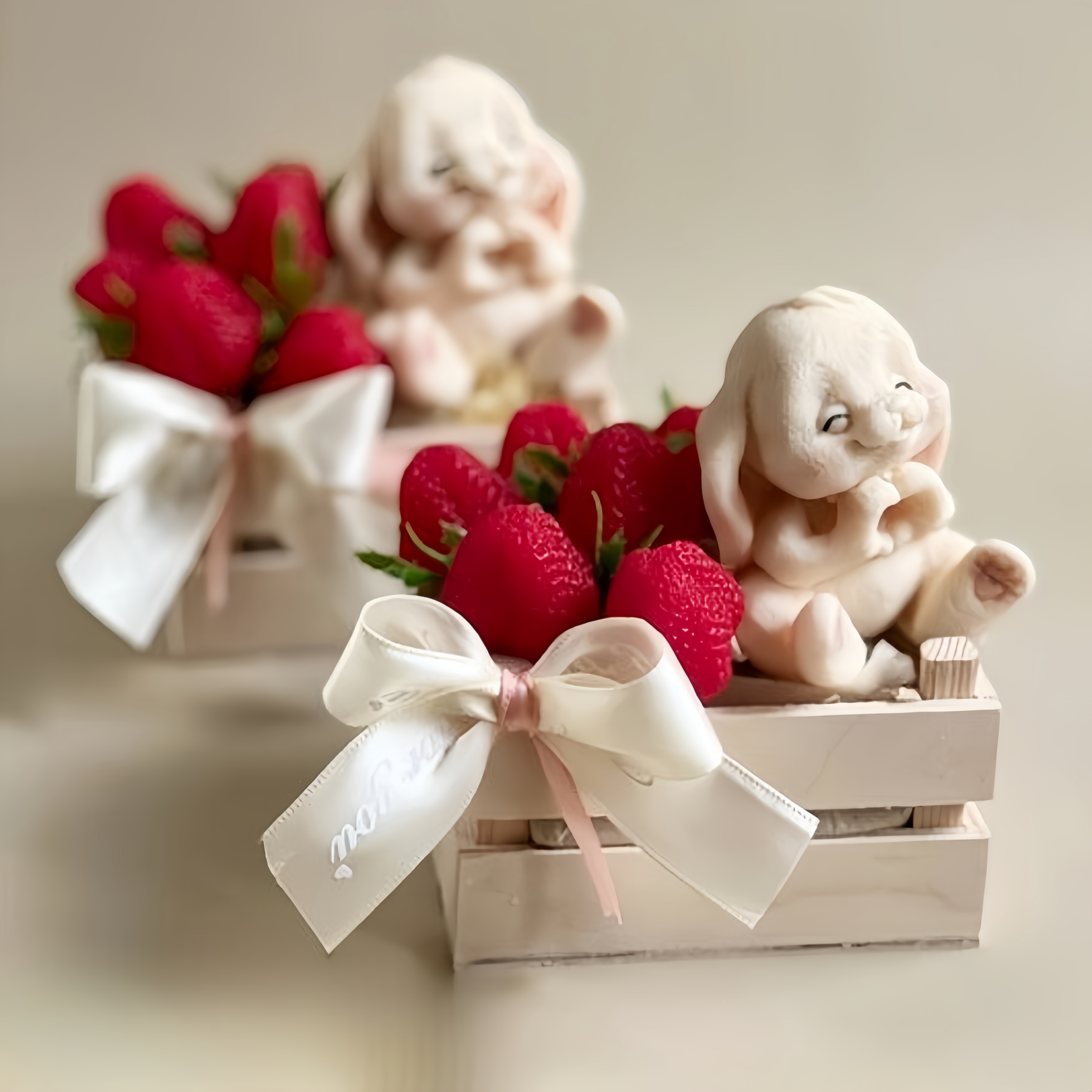 1pc Adorable Rabbit Resin Sili - Candle Making Moulds ulasan dan harga