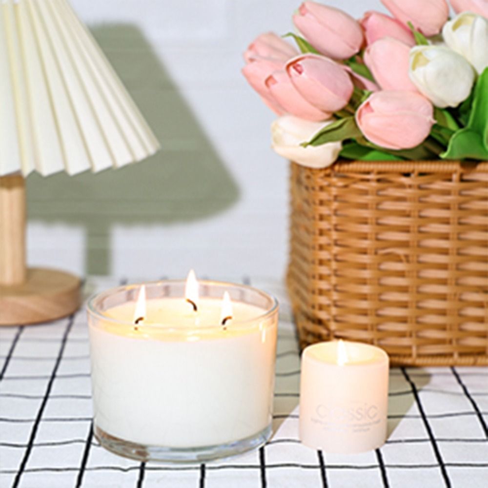 Clear Glass Candle Jars Small  - Candle Making Glass ulasan dan harga