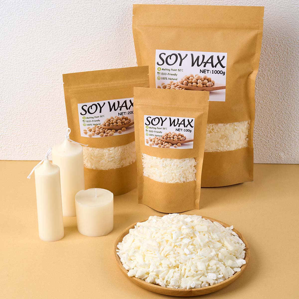 1 Pounds Pure White Soy Wax Fo - Candle Making Fragrances ulasan dan harga