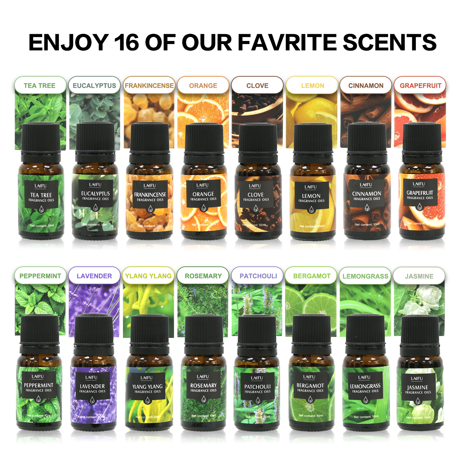 16x10ml Essential Oils Set for - Candle Making Fragrances ulasan dan harga