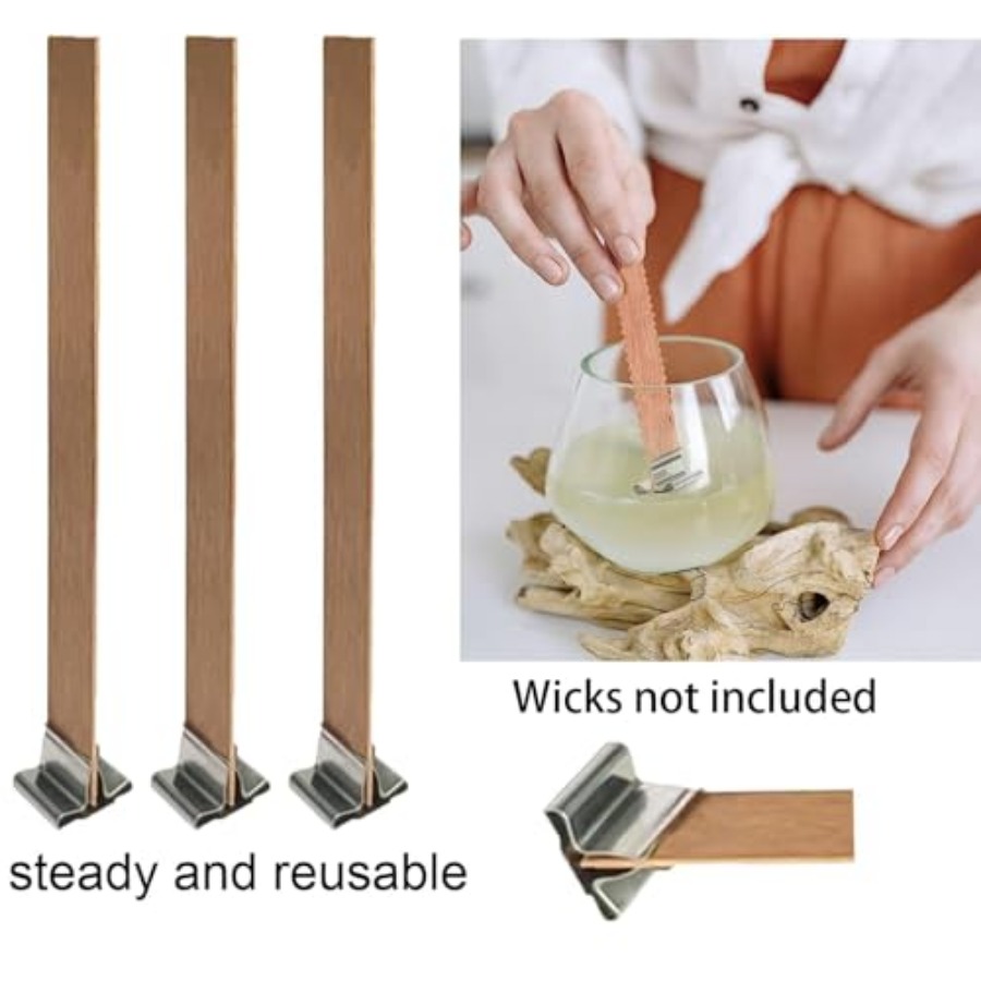 PCS Wick Clip for Candle Makin - Candle Making Homewood ulasan dan harga