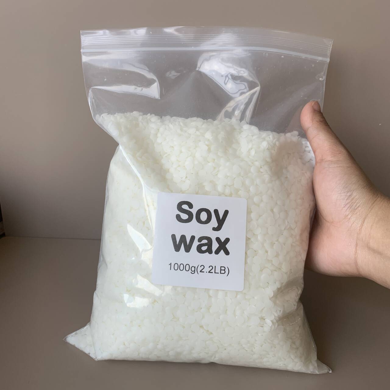 50g-1000g 100% natural Soy Wax - Candle Making Activity ulasan dan harga
