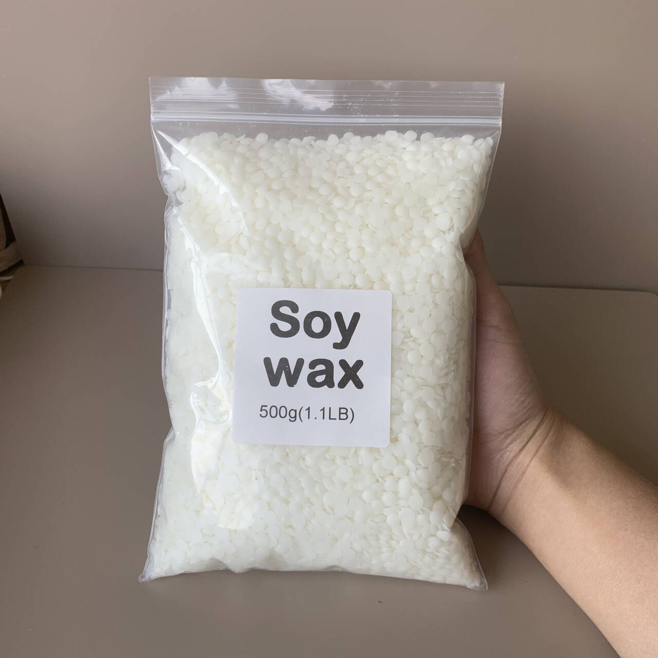 50g-1000g 100% natural Soy Wax - Candle Making Activity ulasan dan harga