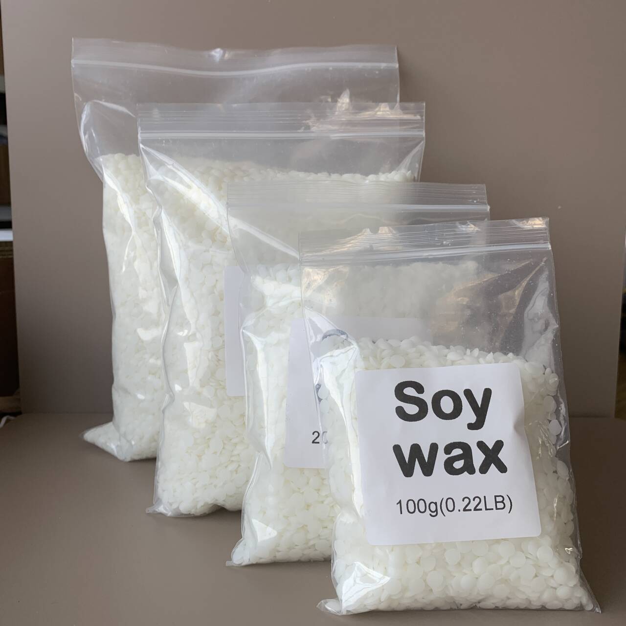 50g-1000g 100% natural Soy Wax - Candle Making Activity ulasan dan harga