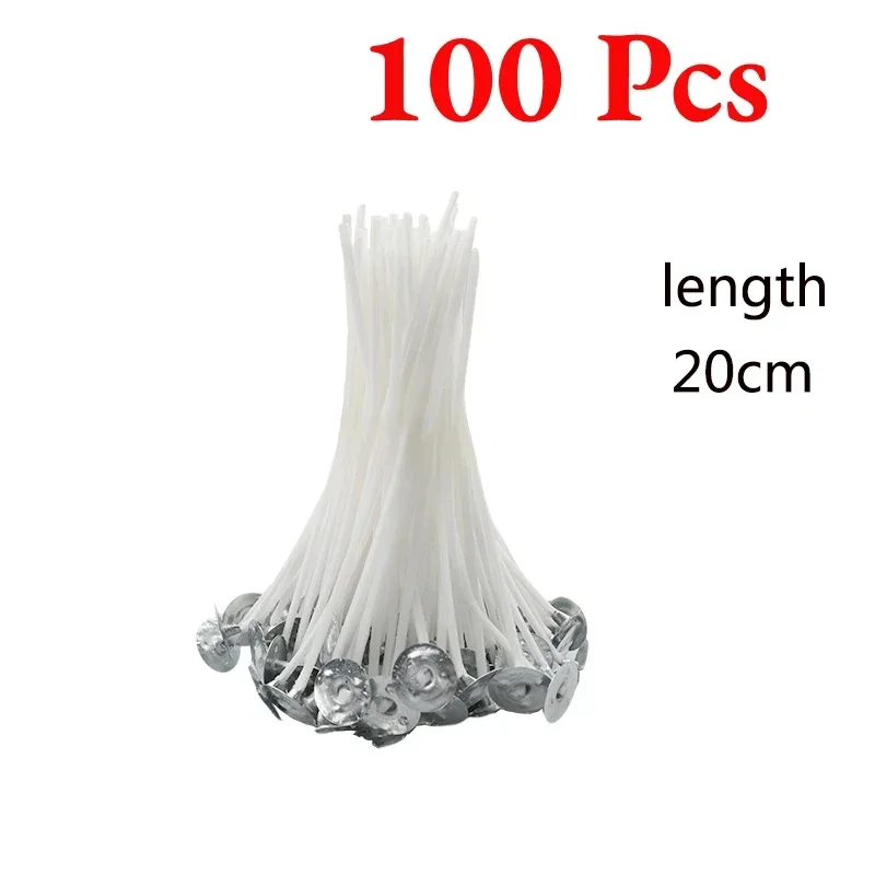 Smokeless Candle Wicks 2.6-20c - Cotton Wick Pre Tabbed ulasan dan harga