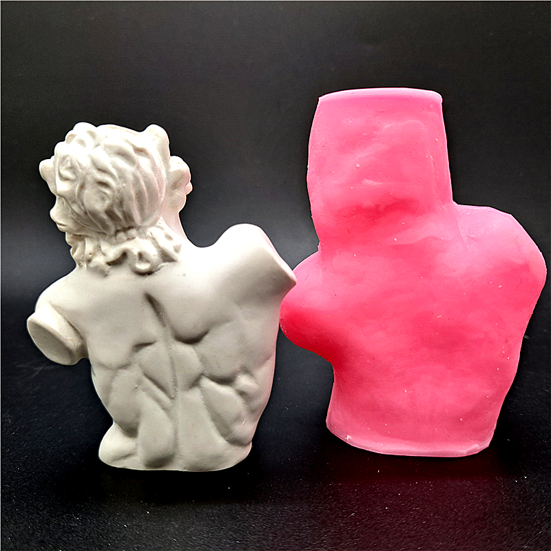 Laokong half body silicone mol - Candle Mold Silicone ulasan dan harga